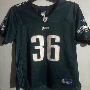 Women's Philadelphia Eagles Football Jersey , Size Large , #36 Westbrook